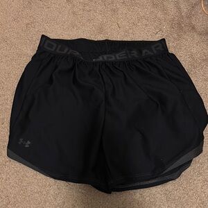 Under Armour Athletic Shorts Black Performance Fit